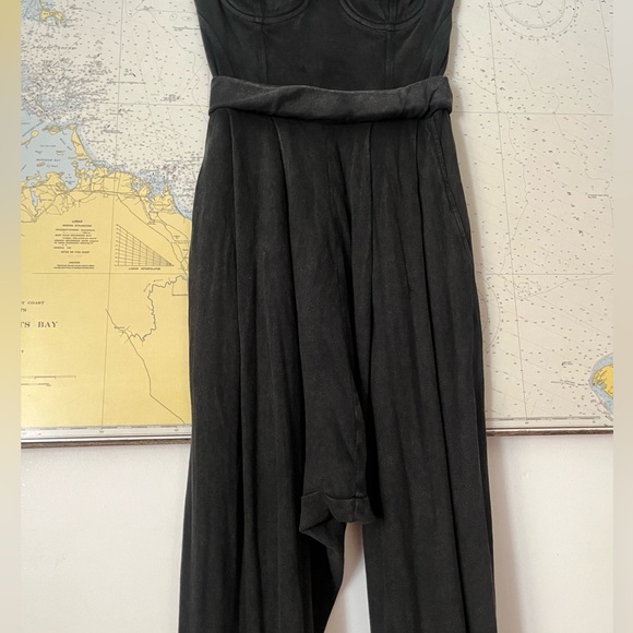 NWOT Free People Zoey Harem Corset Jumpsuit - Picture 10 of 15